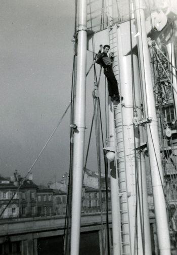 Iconographie - Georges Tanneau à bord