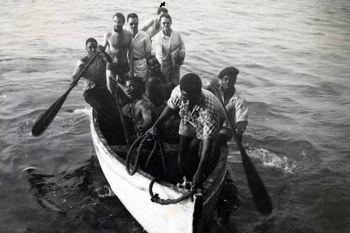 Iconographie - Georges Tanneau en escale du Maurice Delmas à Port-Soudan