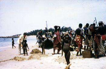 Iconographie - Georges Tanneau en escale du Maurice Delmas à Port-Soudan