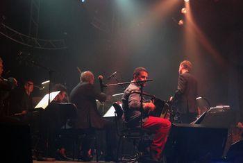 Iconographie - Sébastien Bertrand en concert sur l'île de Tatihou