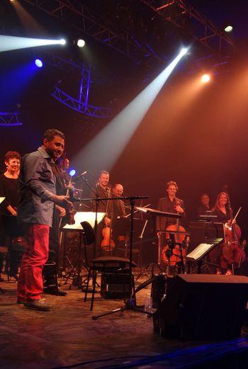 Iconographie - Sébastien Bertrand en concert sur l'île de Tatihou