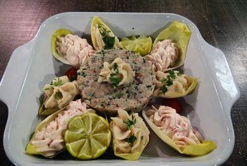 Iconographie - Tartare de thon à la Marguerite, selon Jean-Pierre Pouvreau