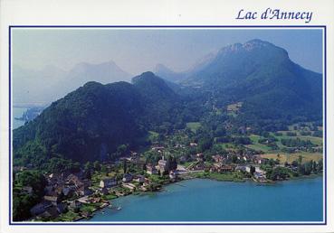 Iconographie - Lac d'Annecy - Village médiéval