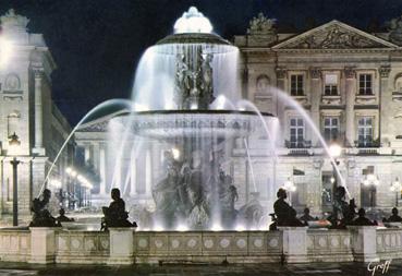 Iconographie - Fontaine place de la Concorde