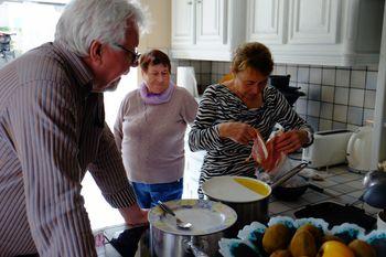 Iconographie - Tournage sur la cuisine locale pour le Daviaud