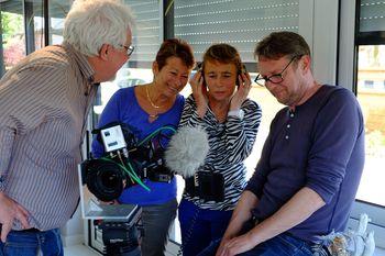 Iconographie - Tournage sur la cuisine locale pour le Daviaud