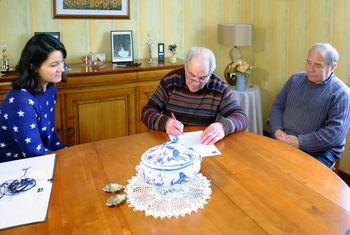 Iconographie - Enregistrement de témoignages sur l'Halbrandière