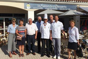 Iconographie - Cuisine montoise - Le jury au Salon des desserts