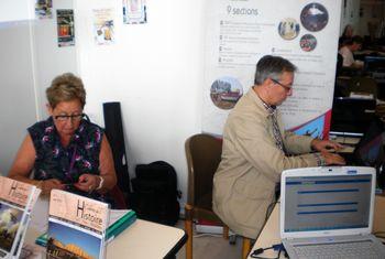 Iconographie - Forum des association - Le stand Arexcpo