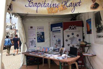 Iconographie - Semaine du Golfe - Stand de l'OPCI pour Mousig Bihan