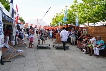 Iconographie - Semaine du Golfe - Stand de Sète