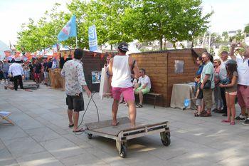 Iconographie - Semaine du Golfe - Stand de Sète