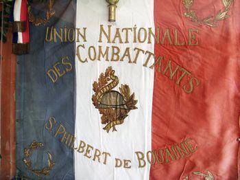 Iconographie - Drapeau de l'UNC 1914-1919 de St-Philbert de Bouaine 