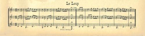 Partition - Loup (Le)