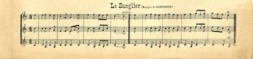 Partition - Sanglier (Le)