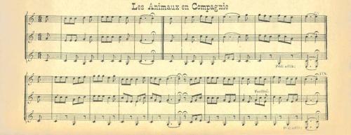 Partition - Animaux en Compagnie (Les)