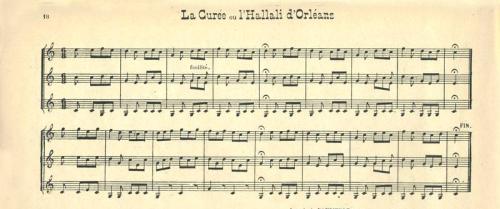 Partition - Curée ou L'Hallali d'Orléans (La)