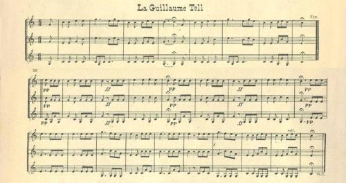Partition - Guillaume Tell (La) 