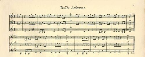 Partition - Rallie Ardennes (Rallye Ardennes)