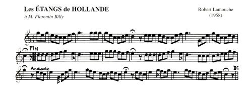 Partition - Etangs de Hollande (Les)