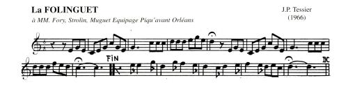 Partition - Folinguet (La)