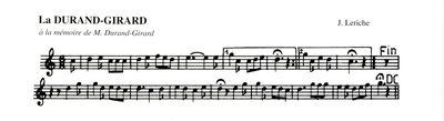Partition - Durand-Girard (La)