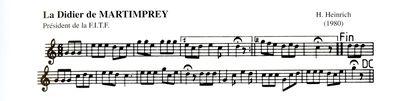 Partition - Martimprey (La Didier de)