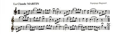 Partition - Martin (La Claude)