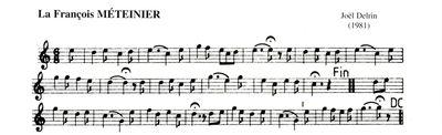 Partition - Méteinier (La François)