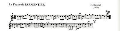 Partition - Parmentier (La François)