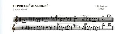 Partition - Prieuré de Serigné (Le)