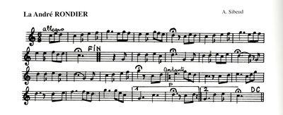 Partition - Rondier (La André)