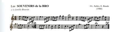 Partition - Souvenirs de la Bro (Les)