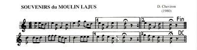 Partition - Souvenirs du Moulin Lajus (Les)