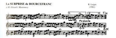 Partition - Surprise de Bourcefranc (La)