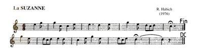 Partition - Suzanne (La) (Habich)