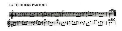 Partition - Toujours Partout (La)