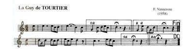 Partition - Tourtier (La Guy de)