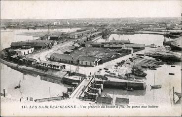 Iconographie - Vue générale du bassin à flots