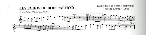Partition - Échos du Bois Pachod (Les)