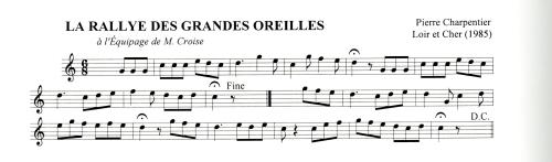 Partition - Rallye des Grandes Oreilles (La)