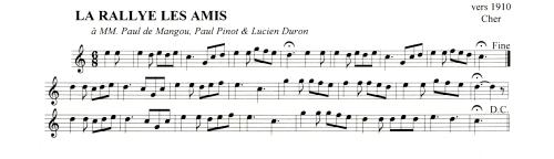 Partition - Rallye Les Amis (La)