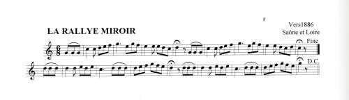 Partition - Rallye Miroir (La)