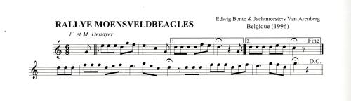 Partition - Rallye Moensveldbeagles