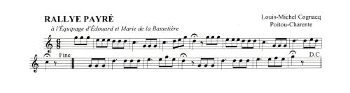 Partition - Rallye Payré