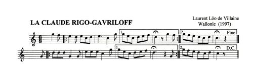 Partition - Rigo-Graviloff (La Claude)