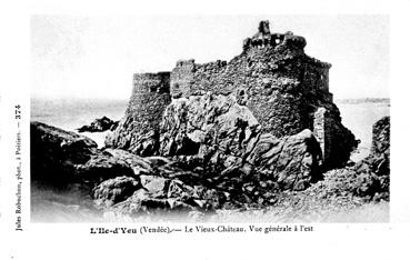 Iconographie - Le Vieux-Château. - Vue générale à l'Ouest
