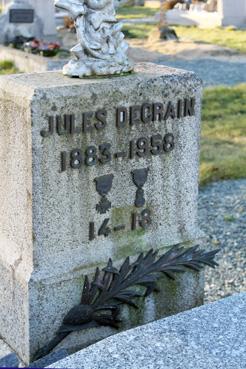 Iconographie - La tombe de Jules Decrain