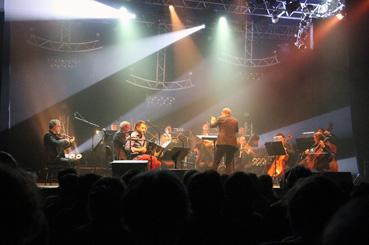 Iconographie - Sébastien Bertrand en concert sur l'île de Tatihou