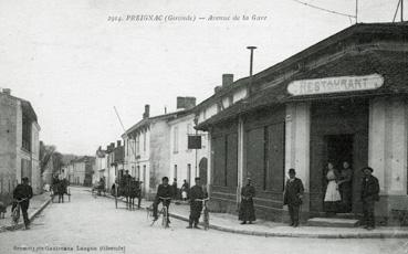 Iconographie - Avenue de la Gare